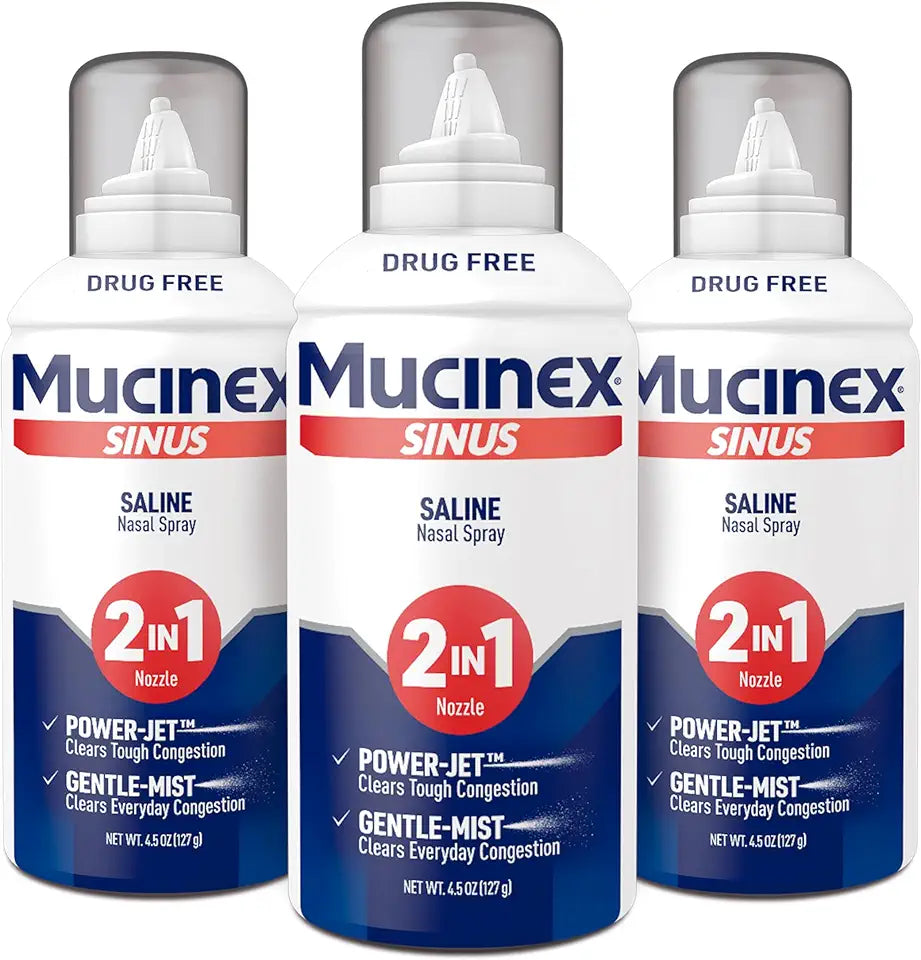 Drug-Free Non-Drowsy Saline Nasal Spray 4.5oz R525847
