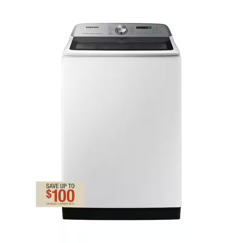 5.5 cu.ft. Smart Top Load Washer with Super Speed in White E30793