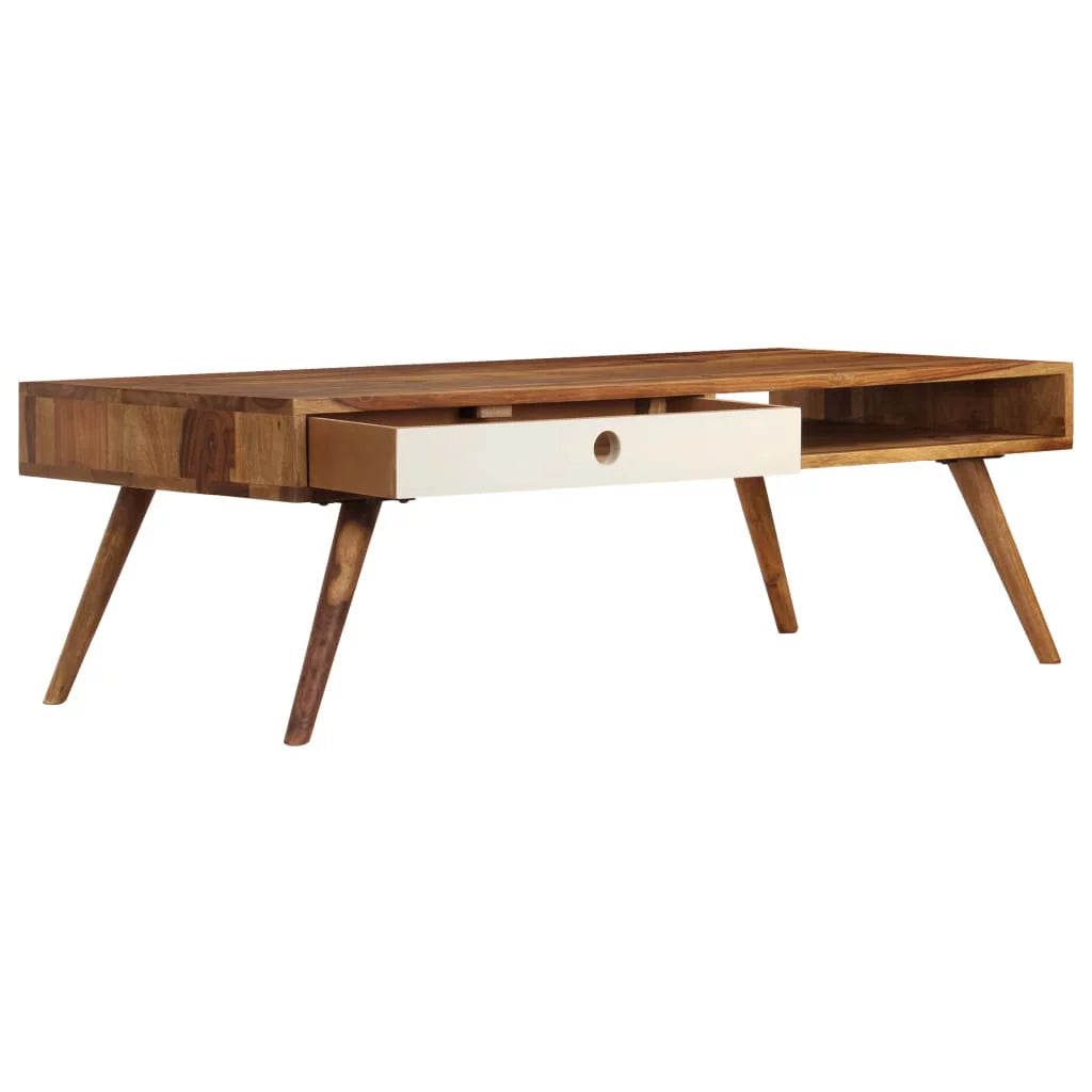 Solid Sheesham Wood Coffee Table U174