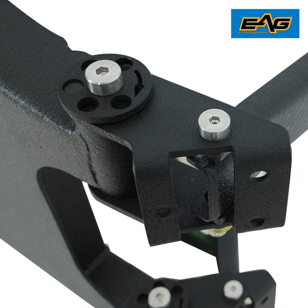 Tire Carrier on Door Hinge with Adjustable Tire Mount F5025