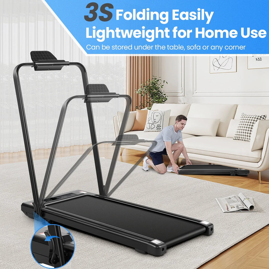 4 in 1 Under Desk Treadmill with 2.5HP Motor, Black P603876