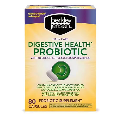 80 Capsules Probiotics for Women & Men with Lactobacillus Rhamnosus GG & Lactobacillus Acidophilus Q4763