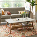 Off-White Pecan Coffee Table X858
