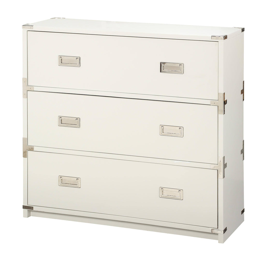 White 3-Drawer Cabinet F3164