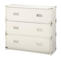 White 3-Drawer Cabinet F3164