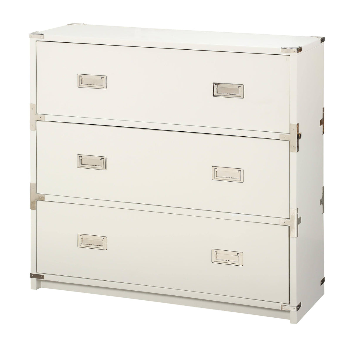White 3-Drawer Cabinet F3164