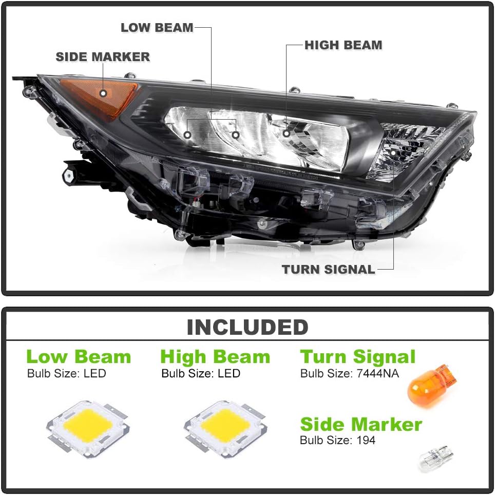 Toyota RAV4 LED Headlight Assembly Passenger Side N84952