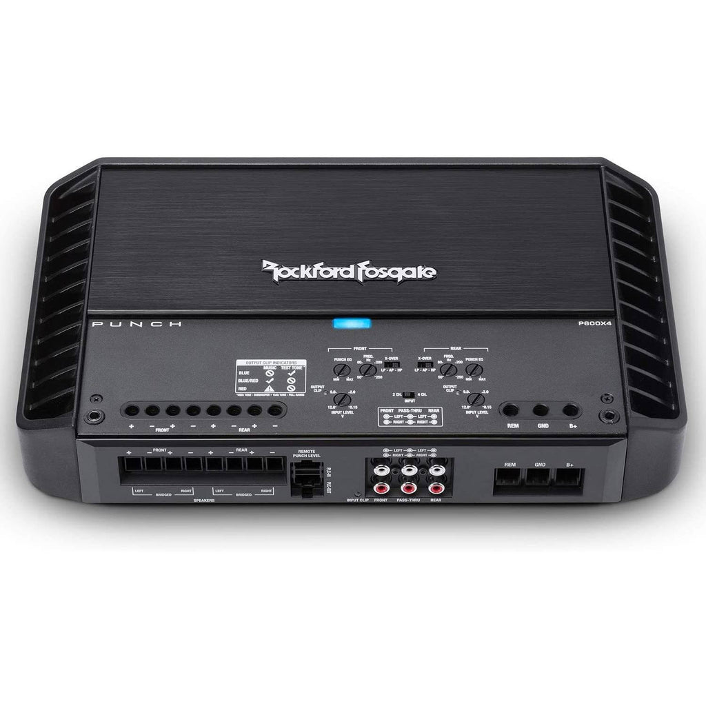 4-Channel Class AB Car Audio Amplifier E8185