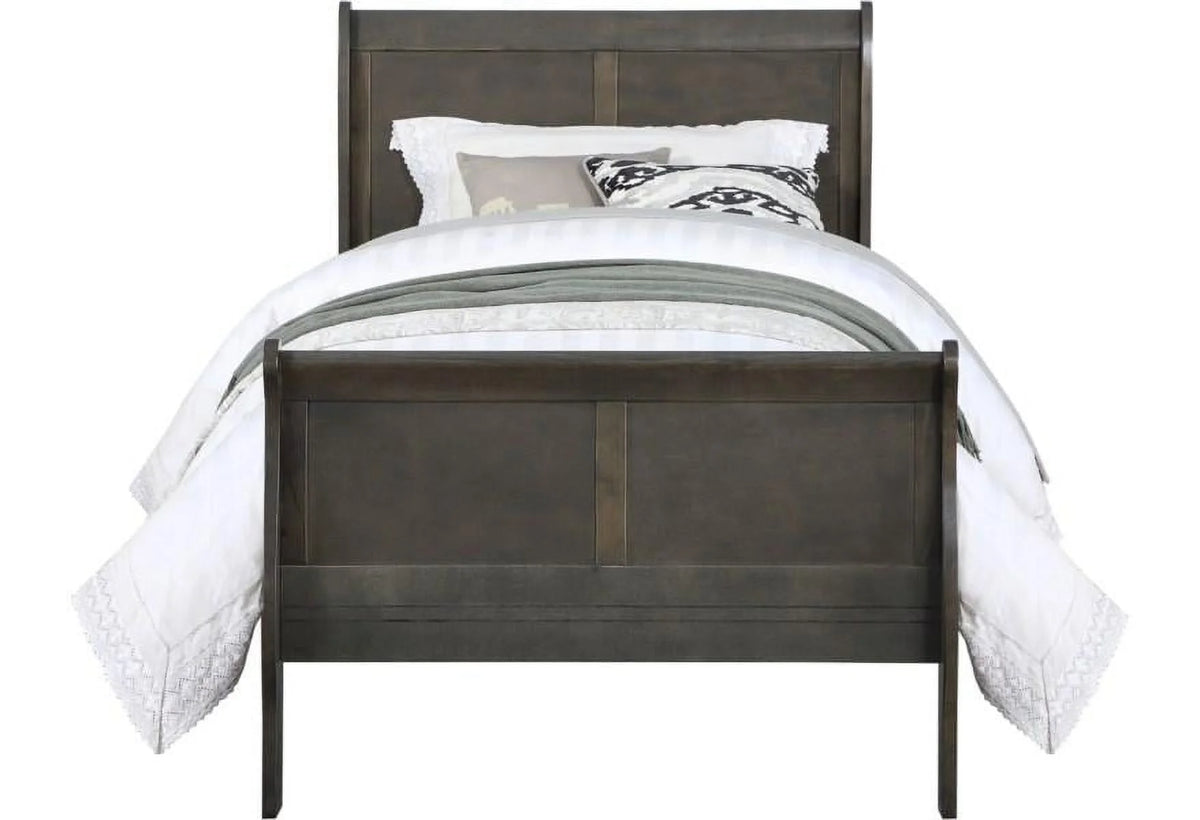 Dark Gray Eastern King 6pcs Bedroom Set N16211