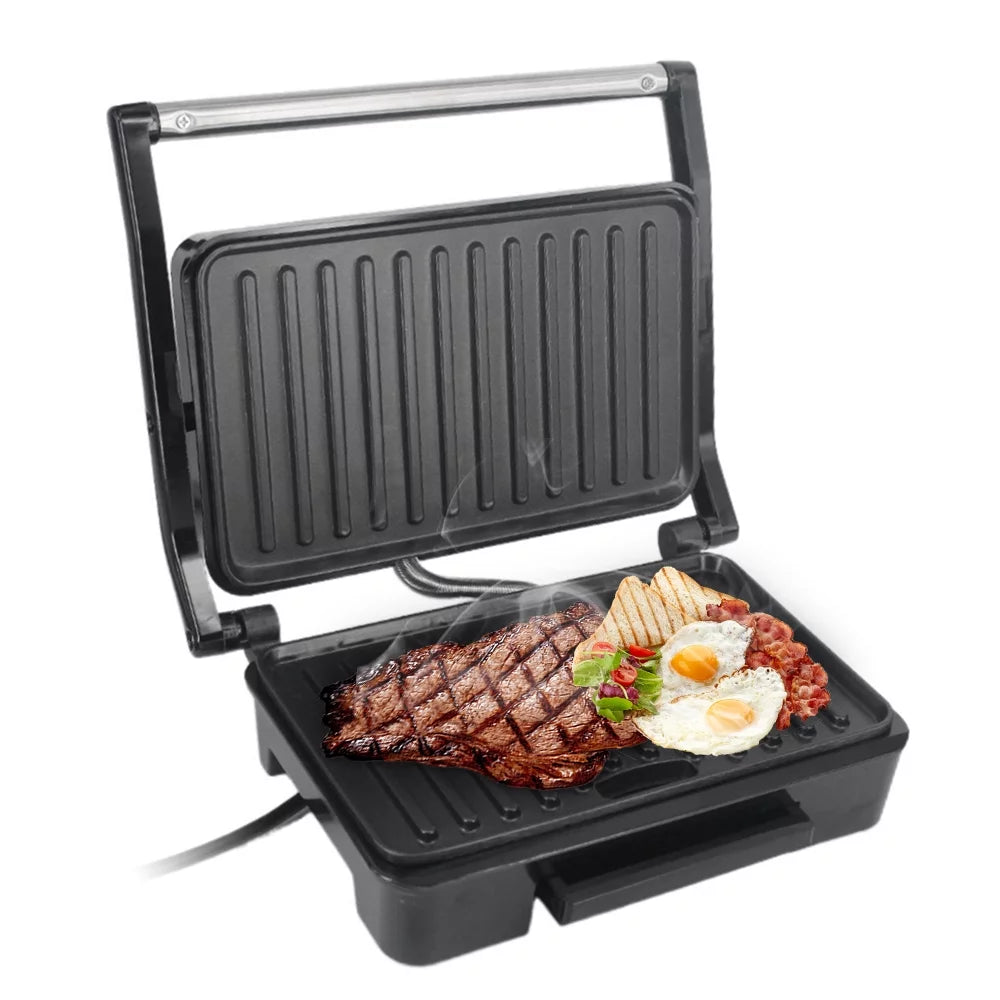 Stainless Steel 850w Bread Machine Sandwich Panini Maker K81896