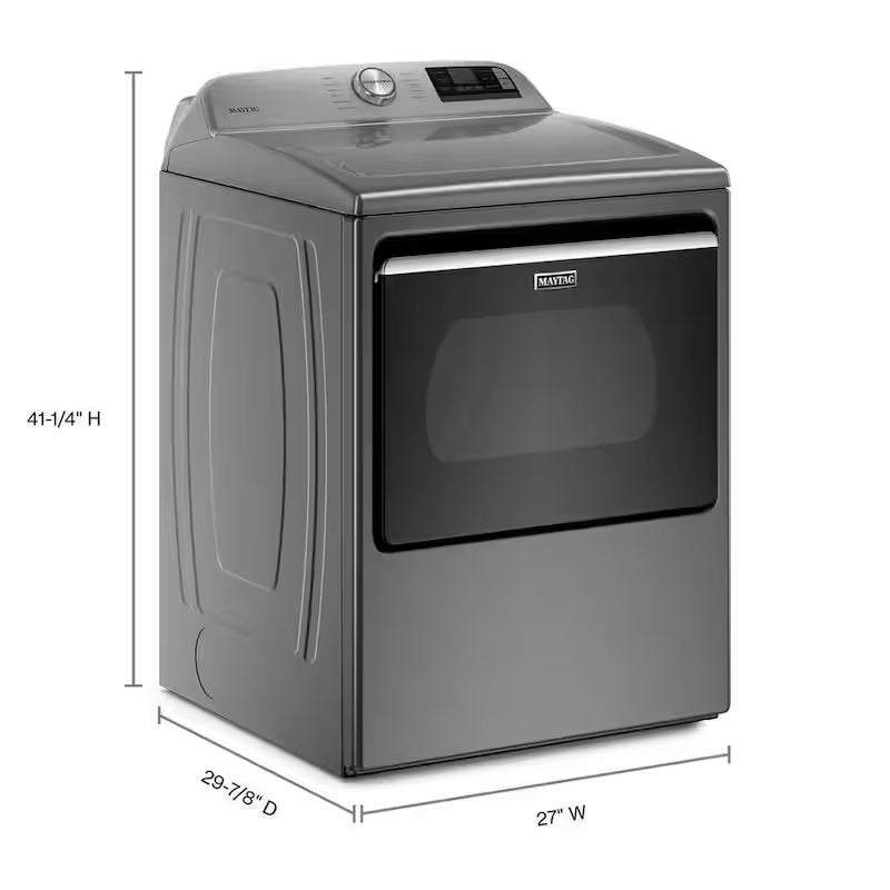 7.4 cu. ft. 240-Volt Electric Dryer with Hamper Door T55577