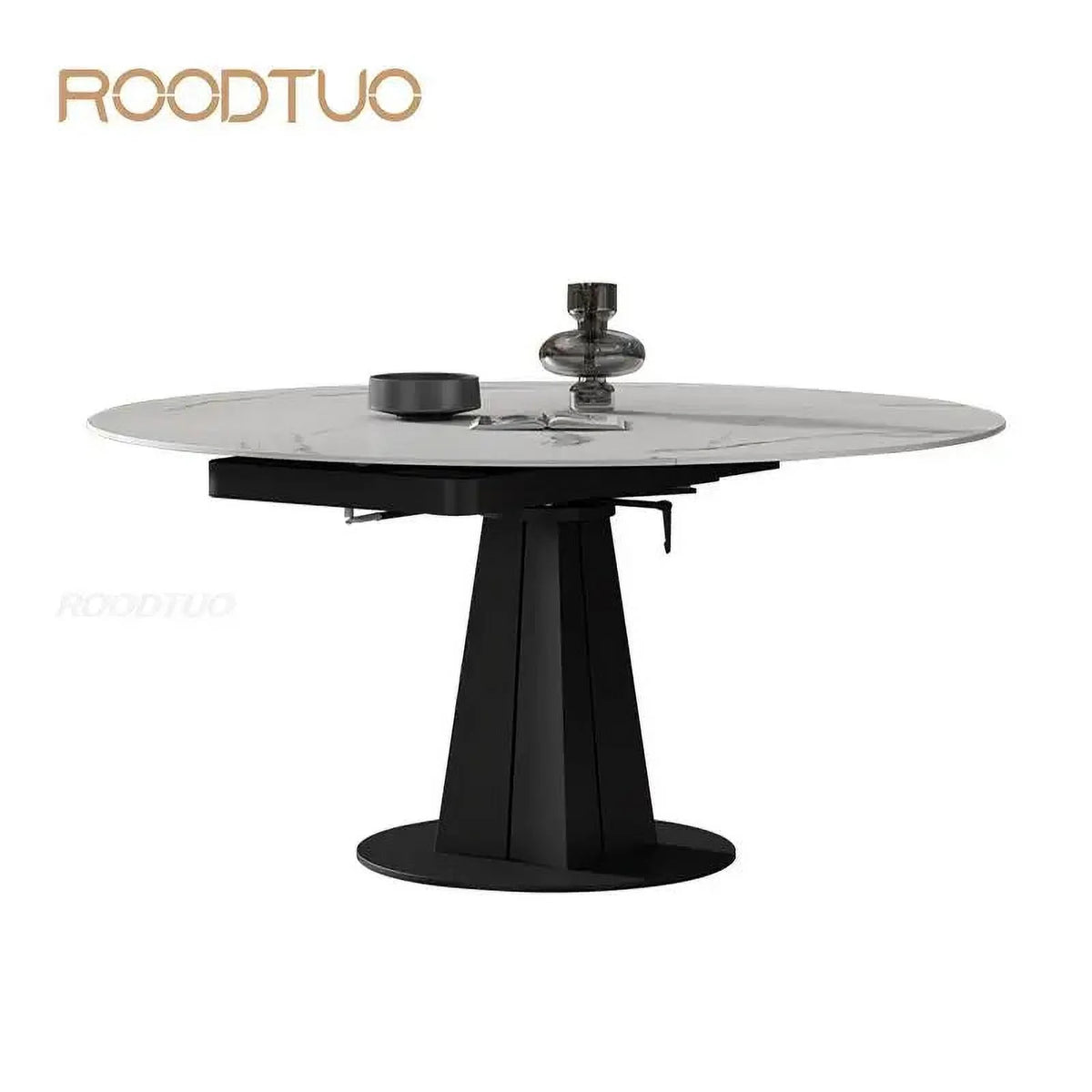 Round Marble Dining Table and Chairs Set F6239