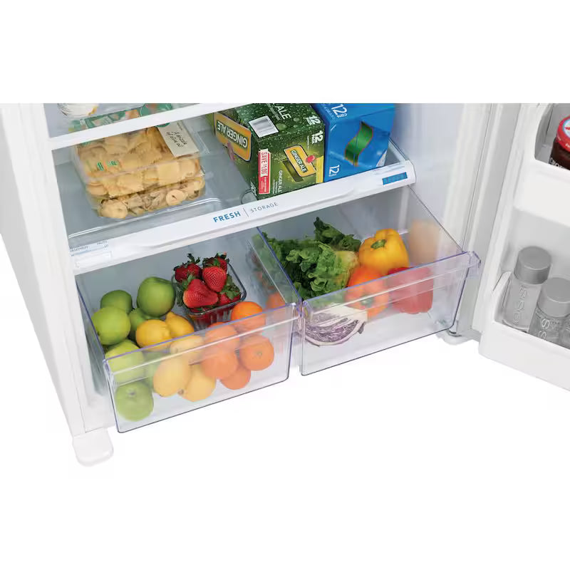 White Top Freezer Refrigerator T471