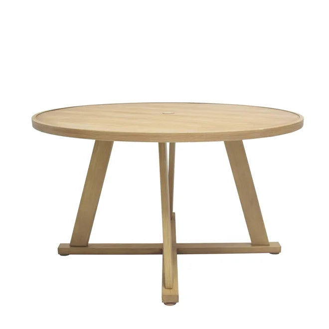 Outdoor 44 Round Metal Top Dining Table R770