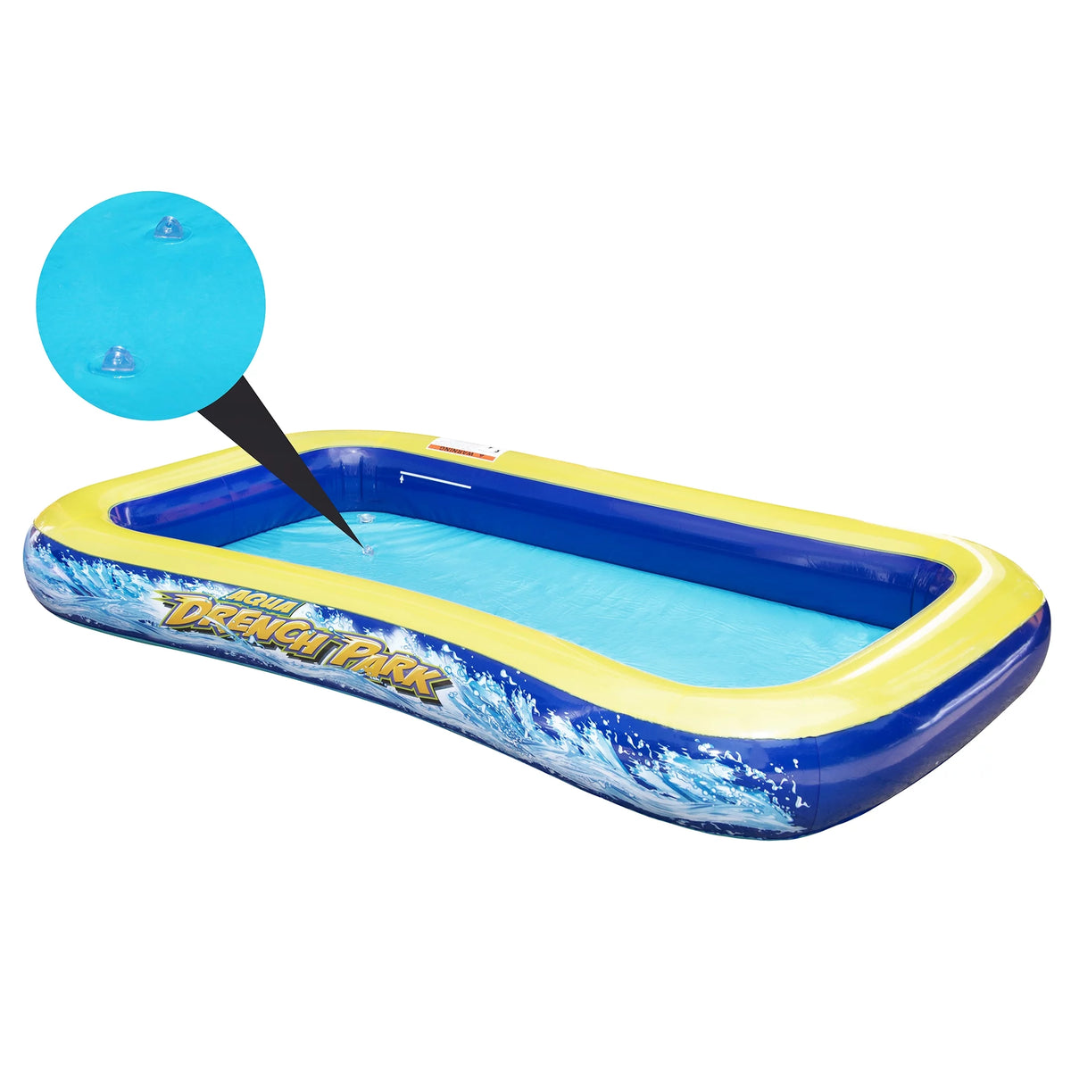 3-in-1 Splash Park with Pool, Sprinkler & Waterslide N651