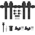 Sliding Double Barn Door Hardware Kit 120 in. E2884