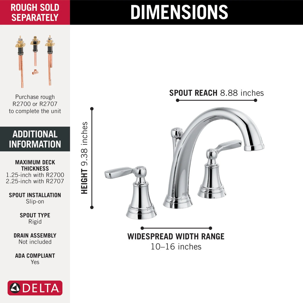 Roman Tub Trim J7724