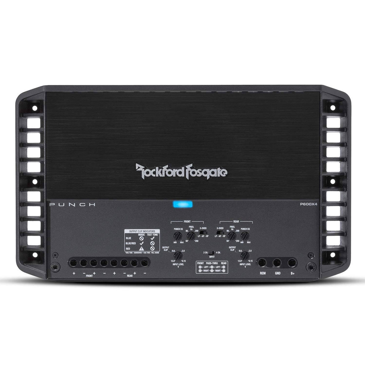4-Channel Class AB Car Audio Amplifier E8185