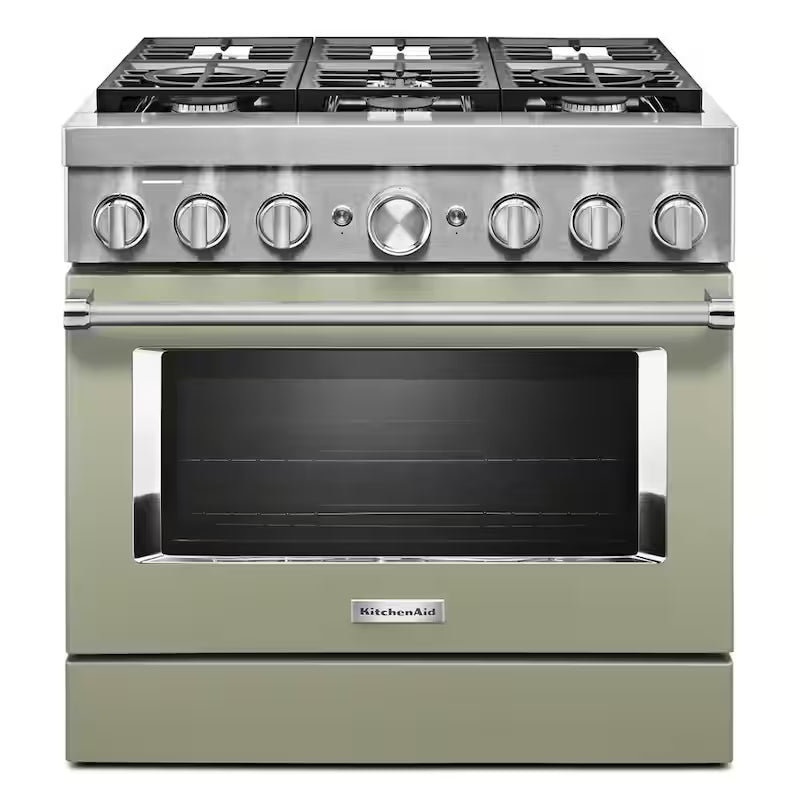 5.1 cu. ft. Dual Fuel Range with 6-Burners F174