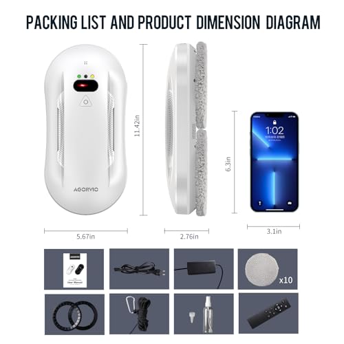 Window Cleaning Robot with Auto Water Spray U57558