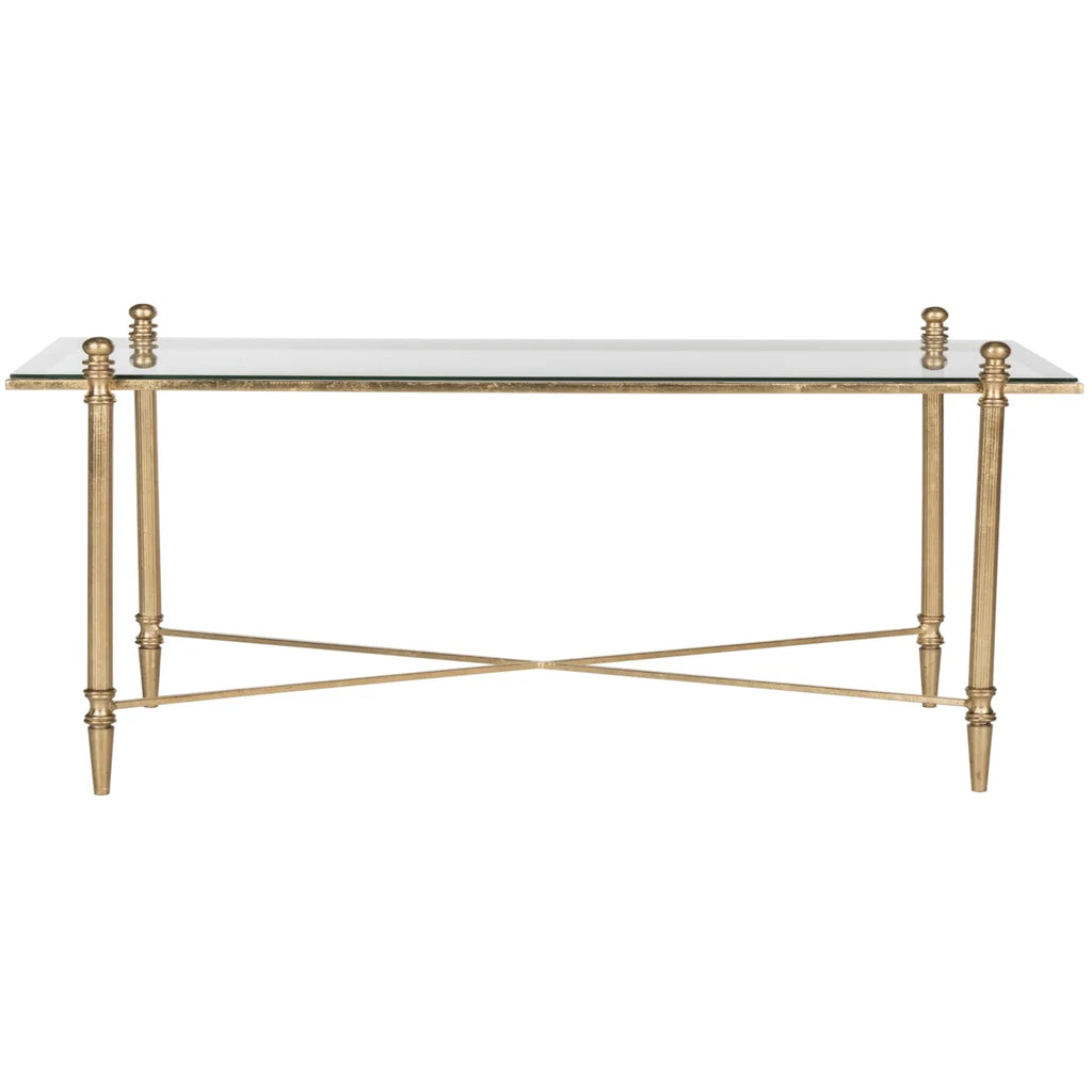 Rustic Solid Coffee Table Y7147