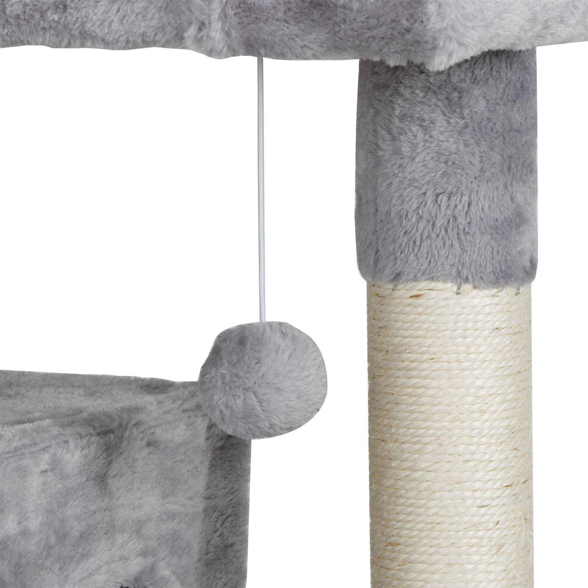 Cat Tree Multi-Levels Condos Scratching Post Tower O81537