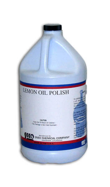 Lemon Oil Furniture Polish Case of 4 Gallons E7272