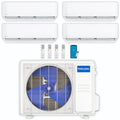 42,000 BTU 4 Zone Ductless Air Conditioner and Heat Pump J292673
