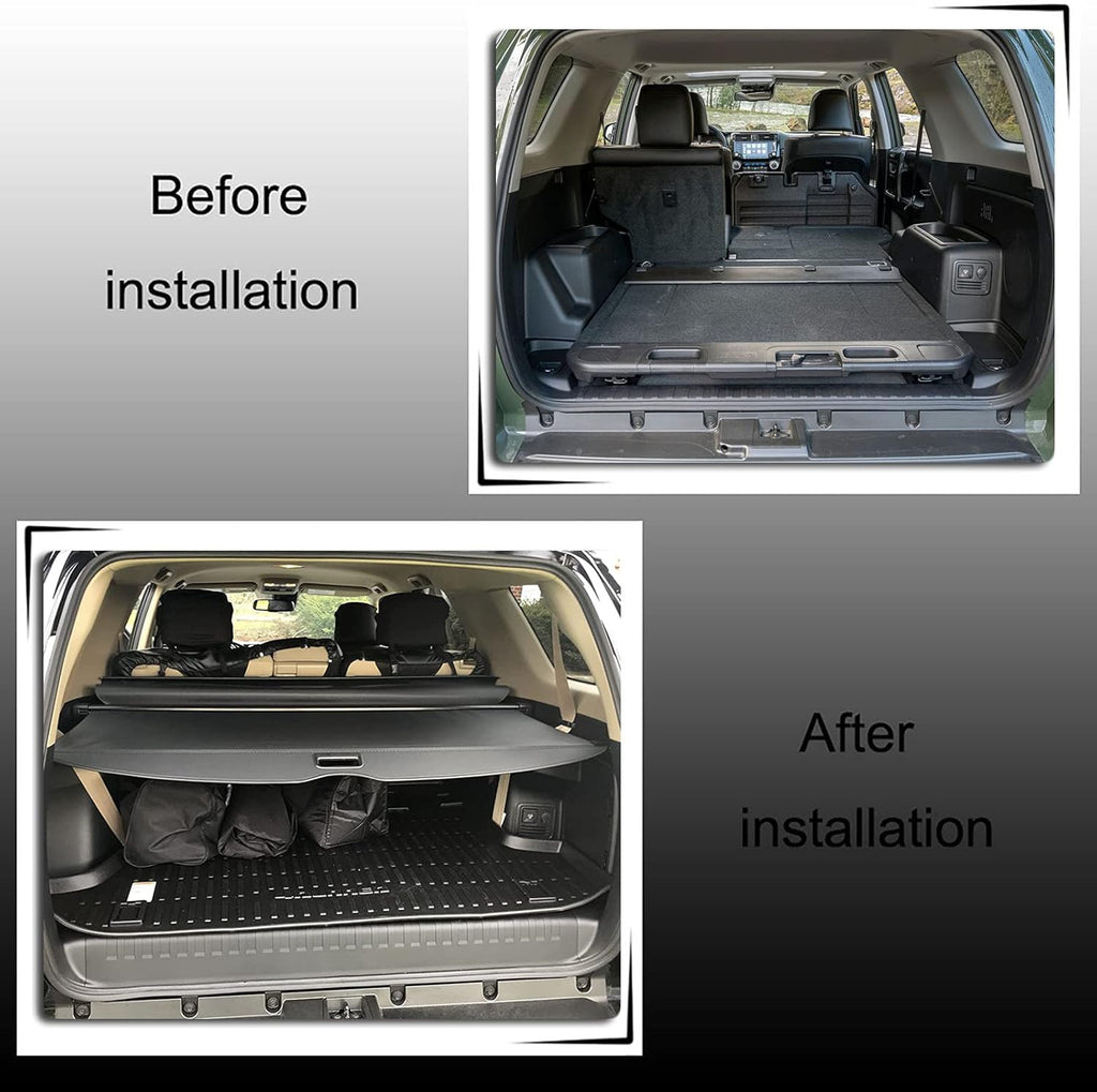 Black Retractable Cargo Cover H59899