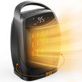 Portable 1500W Oscillating Ceramic Space Heater with Timer X5754