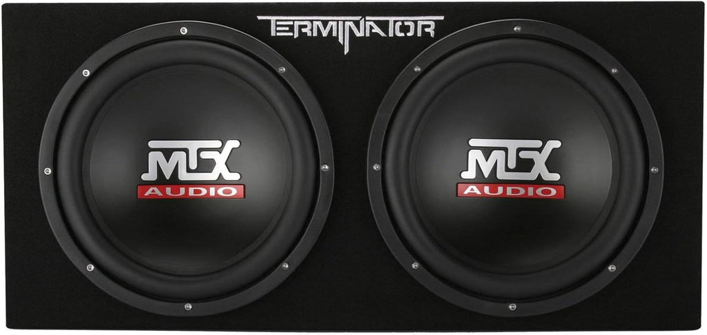 12 1200 Watt 4 Ohm Car Subwoofer with Enclosure and Amplifier S48524