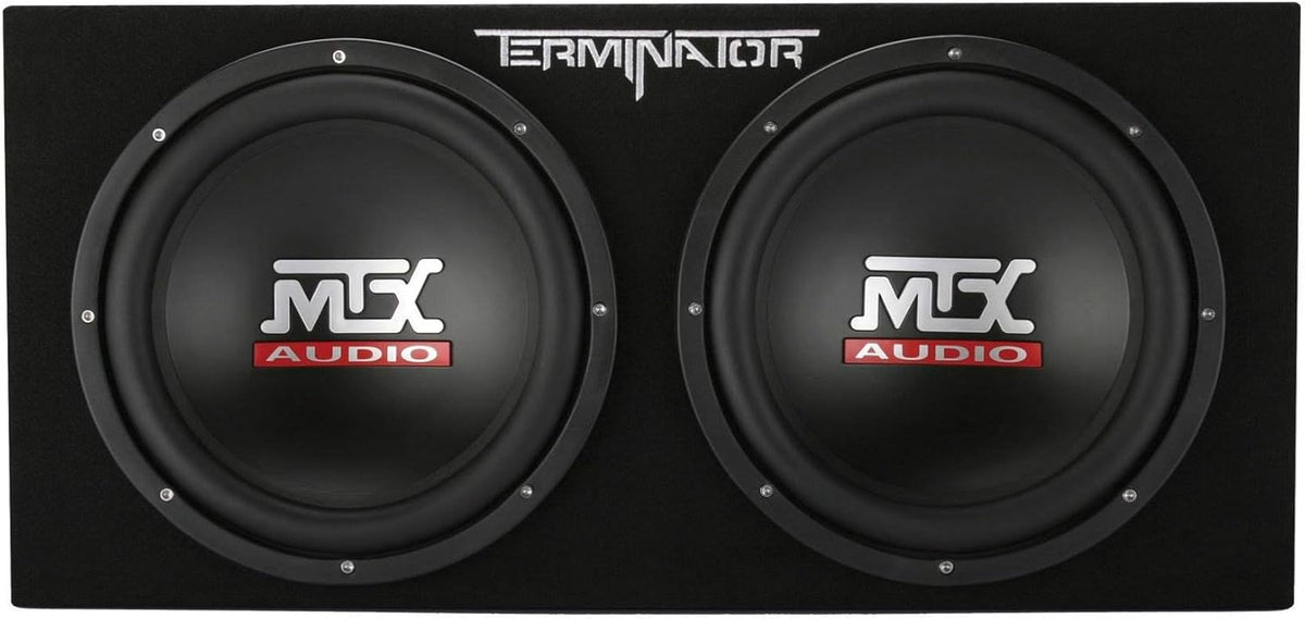 12 1200 Watt 4 Ohm Car Subwoofer with Enclosure and Amplifier S48524