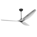 84 Ceiling Fan with Brushed Aluminum Blades and Black Finish O52905