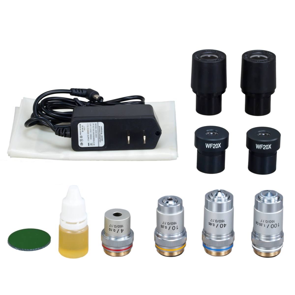 Trinocular Compound LED Microscope with 5MP Digital Camera V836