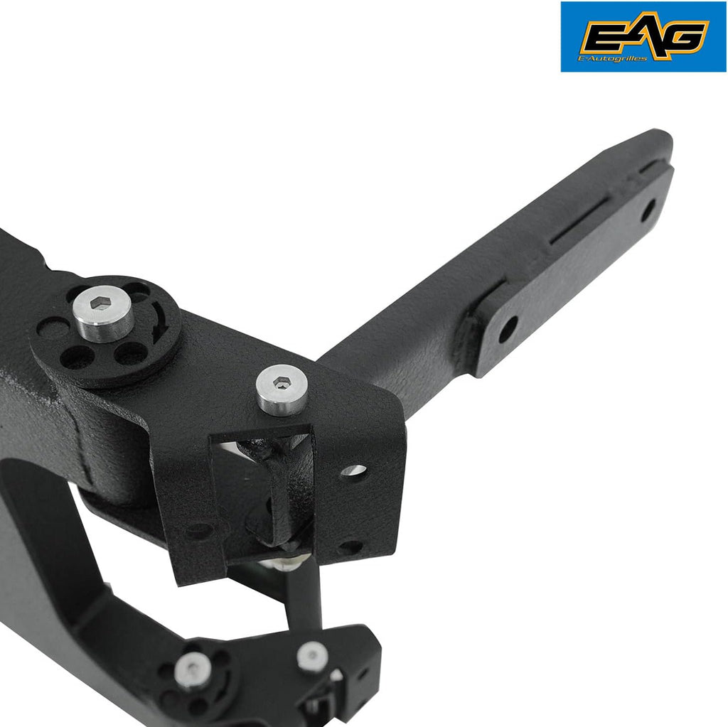 Tire Carrier on Door Hinge with Adjustable Tire Mount F5025