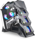 Mid-Tower ATX PC Gaming Case with Dual Tempered Glass J7488