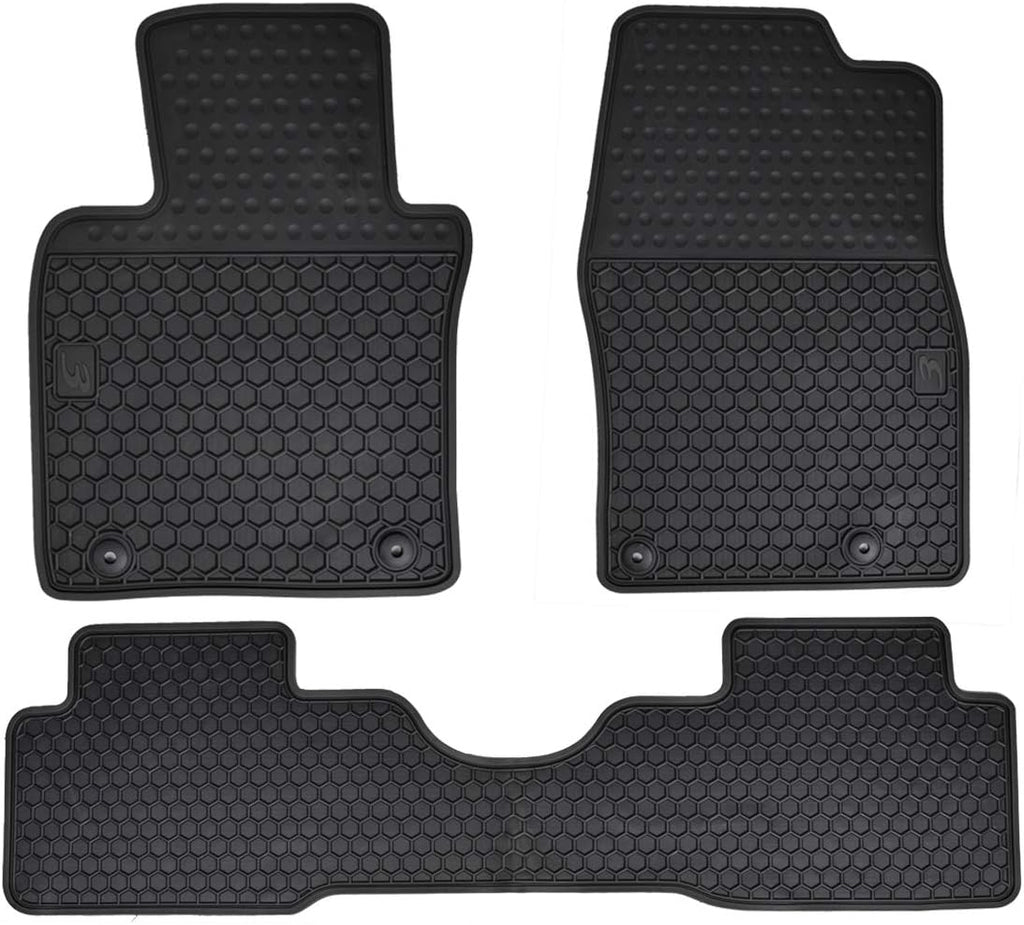 Custom Fit Car Floor Mats Heavy Duty Rubber All Weather P446118