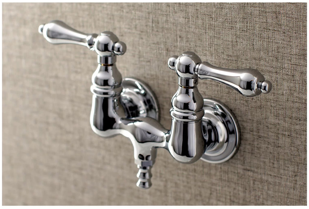 Wall Mount Tub Faucet Polished Brass C7884