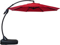 12 FT Aluminum Offset Cantilever Umbrella with Base G317425