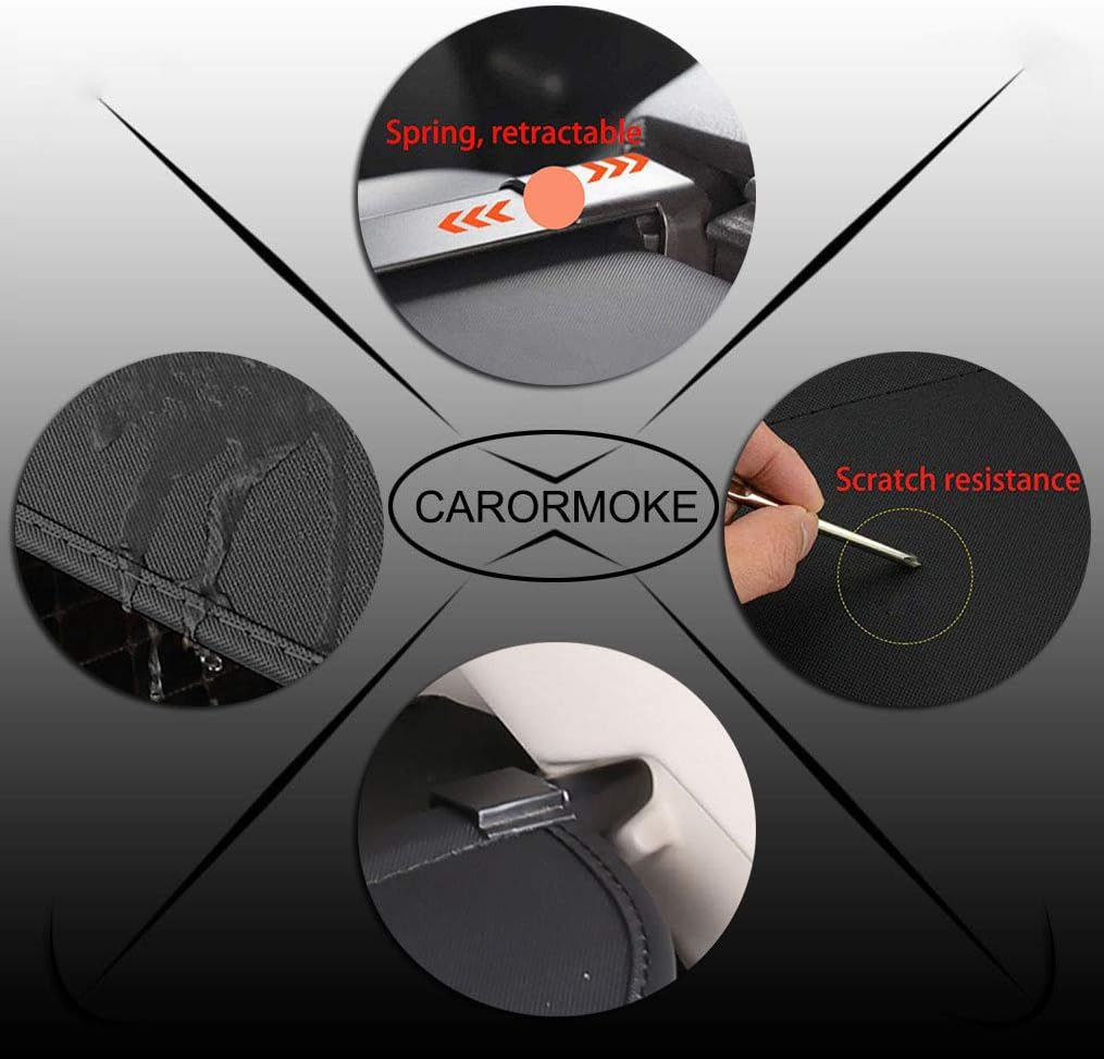 Black Retractable Cargo Cover H59899