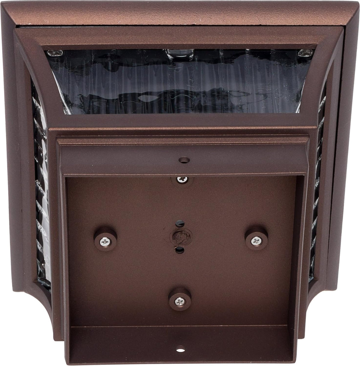 Solar Post Lights 4 Pack Bronze Aluminum C82947