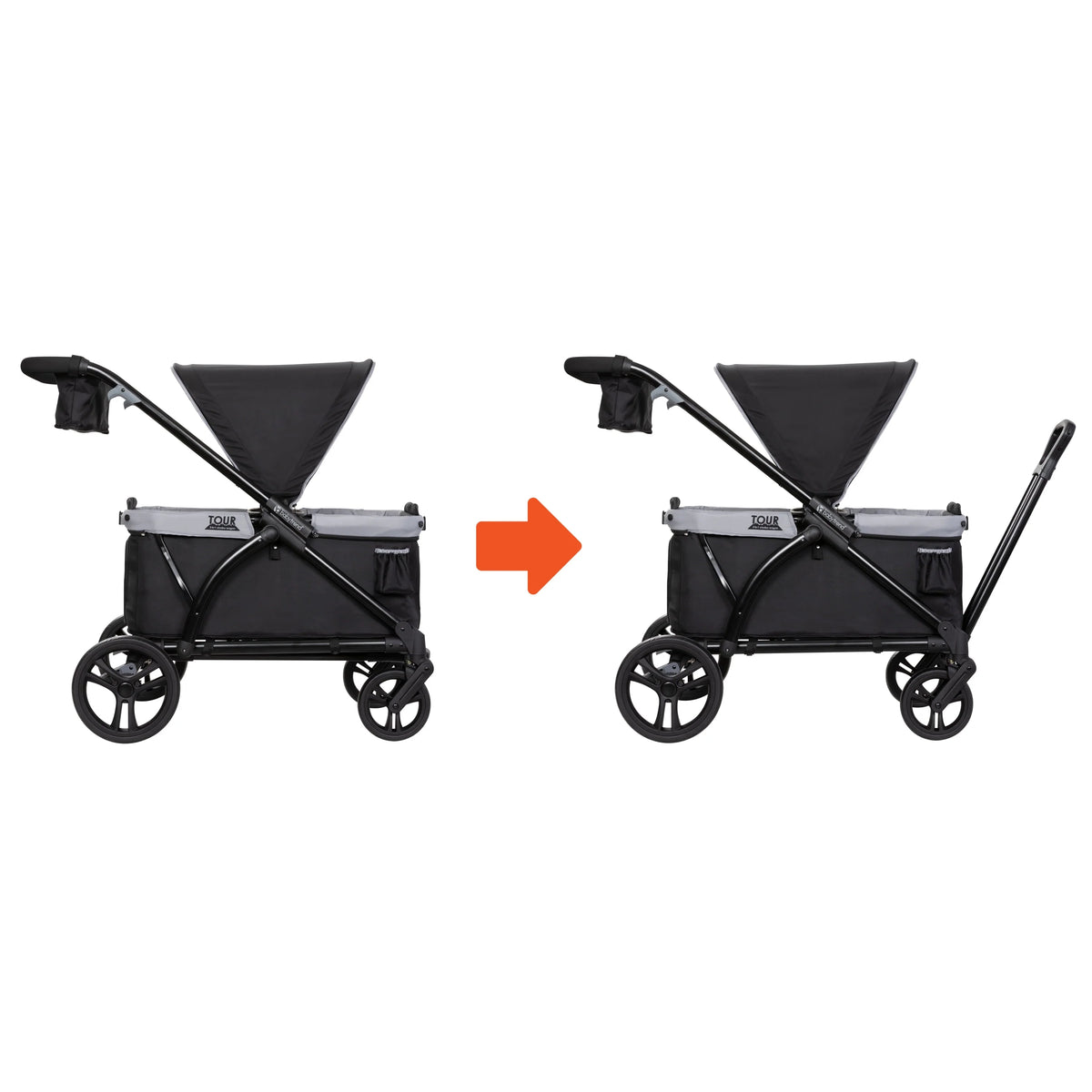 2-in-1 Stroller Wagon F640