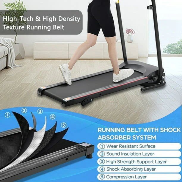 Folding Incline Electric Treadmill E859876