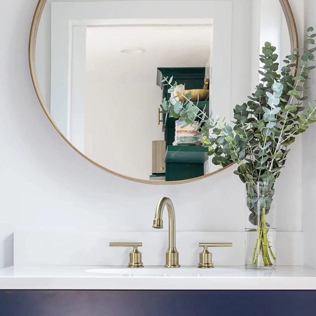 Widespread 3 Hole 2 Handles Bathroom Faucet U70206