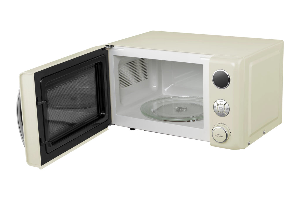 0.7 Cu ft 700 Watts Blue Retro Countertop Microwave Oven I912
