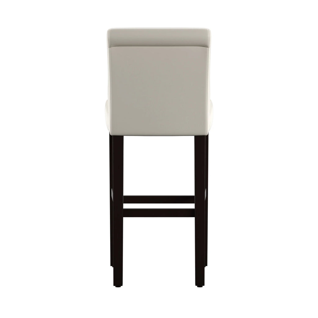 White Set of 2 Bar Stool E7929