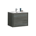 30 in. Wall Mount Modern Bathroom Vanity B7841