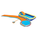 3-in-1 Splash Park with Pool, Sprinkler & Waterslide N651