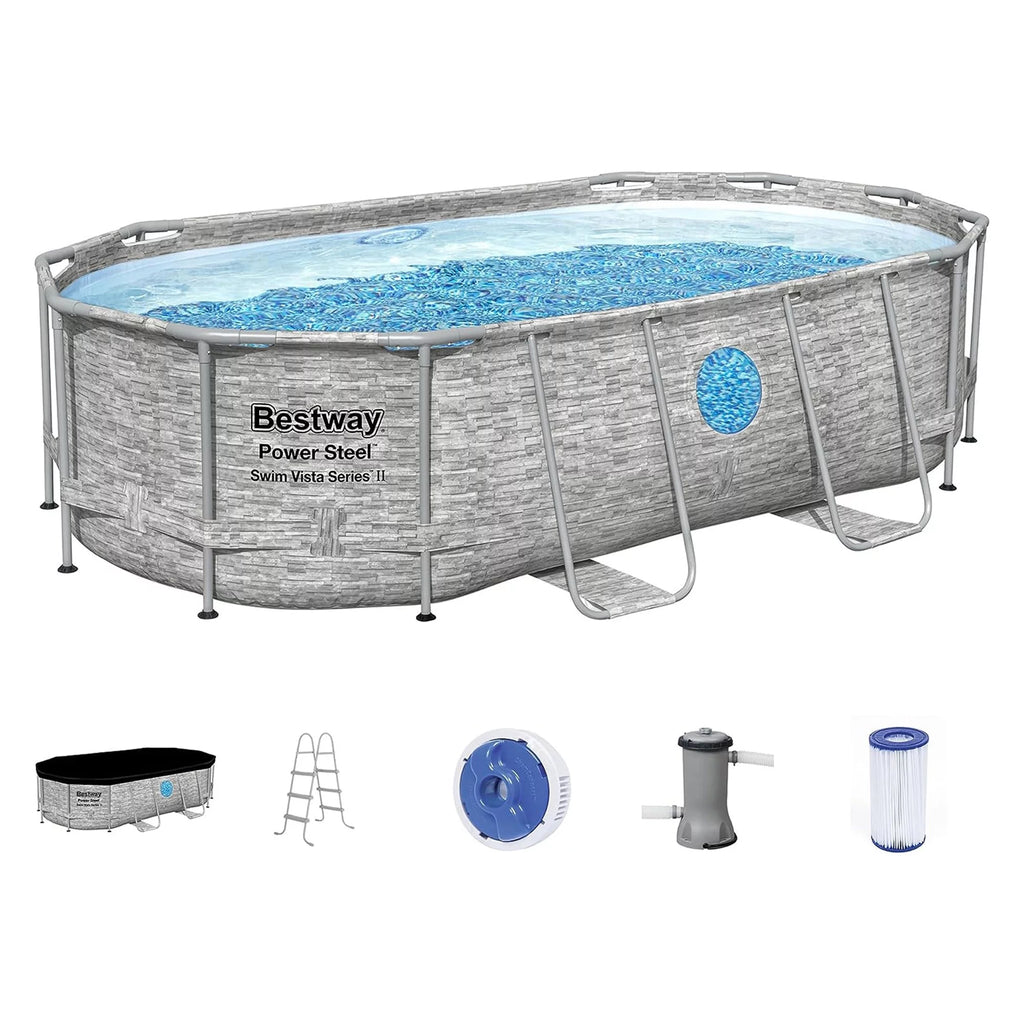 14' x 8'2 Above Ground Pool Set D796102