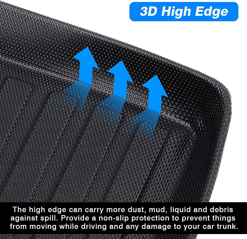 All Weather Cargo Liner Trunk Mat 2Pcs L3772